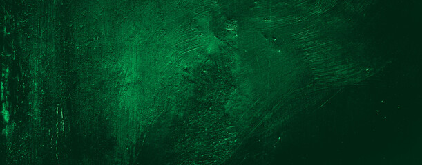 Abstract green grunge wall texture background