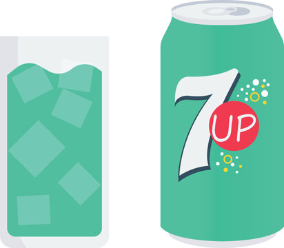 7up can Vector Icon
