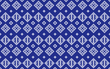 伝統刺繍のベクターイラスト 総柄リピート
日本の東北地方青森県の伝統刺繍 津軽こぎん刺しのモドコ（模様） 