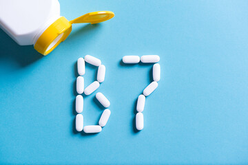 Vitamin B7, biotin supplement