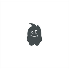 Cute monster happy vector template logo and inspiration designs.