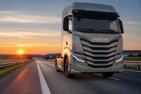 IVECO S-WAY on the road