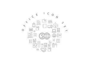 office icon set desing.