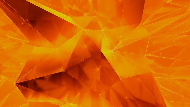 Quantum Computer Architecture. Futuristic Smart Grid and Global Connectivity Concept. Blue Tech Background. 3D Render.