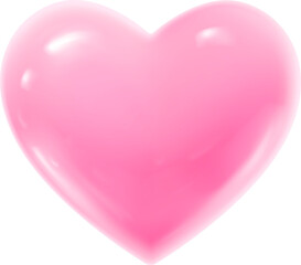 Valentines of red and pink hearts,Colorful shape hearts,png