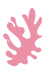 Obraz premium Pastel Abstract Shape Transparent Design 