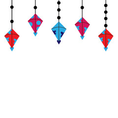 Obraz premium Happy Makar sankranti png images, kite festival, Indian tradition, Uttarayan