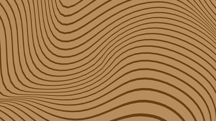 Abstract brown color lines wave pattern texture background. Use for graphic design about fashion cosmetic summer holiday business concept.