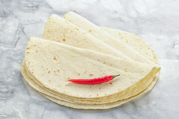 Mexican Tortilla circle bread for cooking