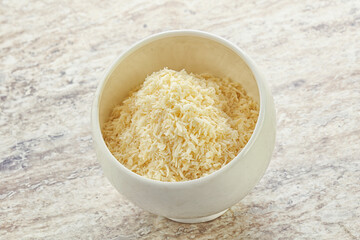 Natural organic coconut shredded powder