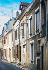 Fototapeta na wymiar Street view of Sens in France
