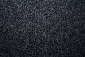 The texture of the black plastic ribbed surface for background