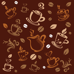 Obraz premium coffee design