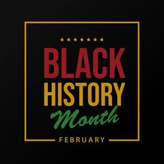 Black History Month. African American History.
