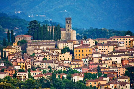 Village Barga in Tuscany
