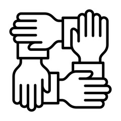 Fototapeta premium business line icon vector illustration