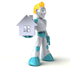 Robot - 3D Illustration