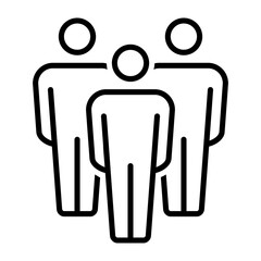 business line icon vector illustration