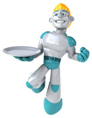 Robot - 3D Illustration