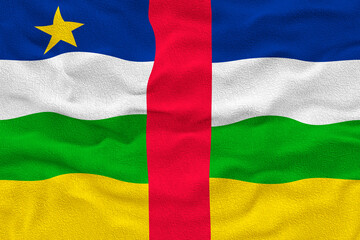 Obraz premium National flag ofCentral Arican Republic. Background with flag ofCentral Arican Republic