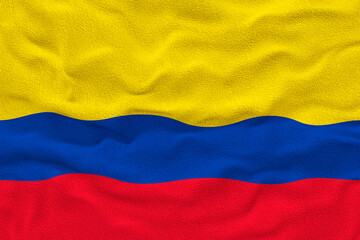 National flag of Colombia. Background  with flag  of Colombia