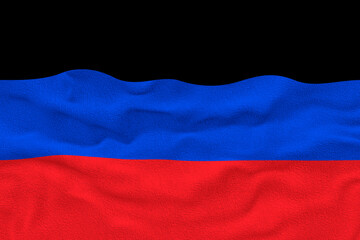 National flag of Donetsk People's Republic. Background  with flag of Donetsk People's Republic.