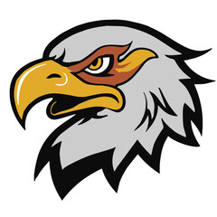 Eagle Face Maskot 