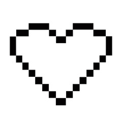 Heart Pixel Art