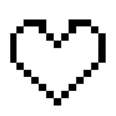 Heart Pixel Art