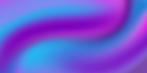 Obraz premium Pastel tone purple pink blue gradient de focused abstract photo smooth lines pan tone color background
