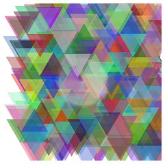 Experience the beauty and creativity of futuristic triangle designs, with their overlapping semitransparent triangles and stunning geometric patterns