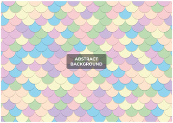 colorful fish scale seamless pattern background template © farid