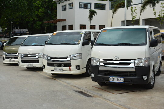 Toyota hiace van at G fest car show in Quezon City, Philippines
