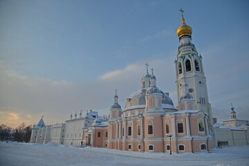Kremlin Square in the city of Vologda.