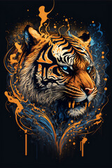 creative tiger