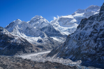 Kanchenjunga view from base camp north