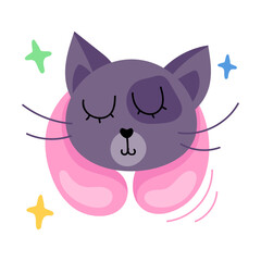 Obraz premium Sleepy Kitten