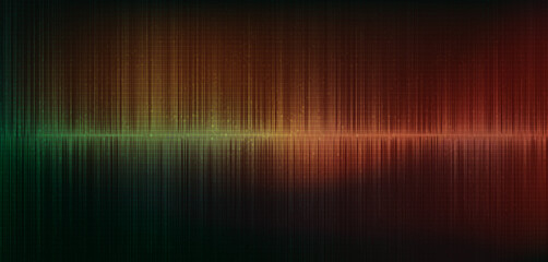 Dark Digital Sound Wave and earthquake wave,on Red Background,design for music studio and science,Vector Illustration.