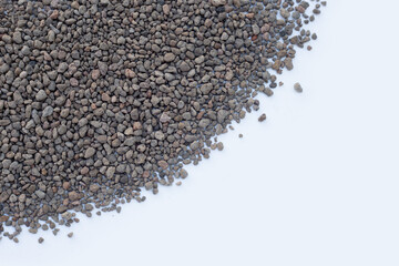 Pumice pebbles or volcanic rock