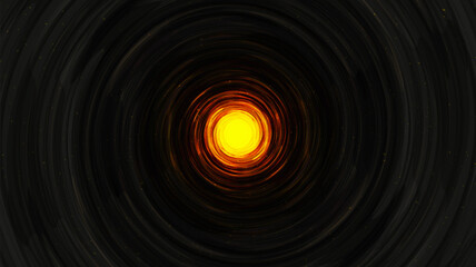 Dark and Light Spiral Black Hole on Galaxy Background.planet and physics concept design,vector illustration.