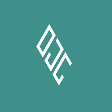 OJC monogram logo design suitable for your business