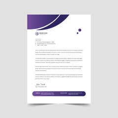 Corporate Business Letterhead Template