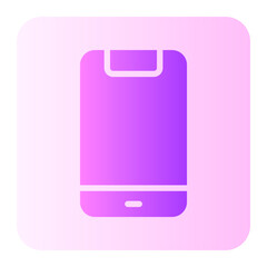 smartphone gradient icon