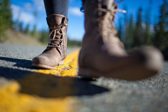 Leather Boots.