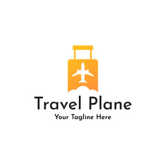 Travel design logo template illustration 