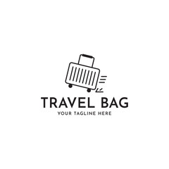 Travel design logo template illustration 
