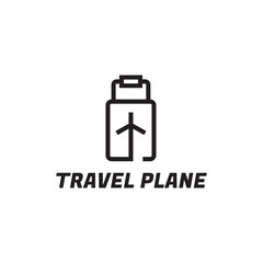 Travel design logo template illustration 