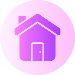 home gradient icon
