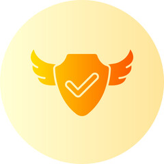 insurance gradient icon
