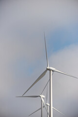 Green energy concept view